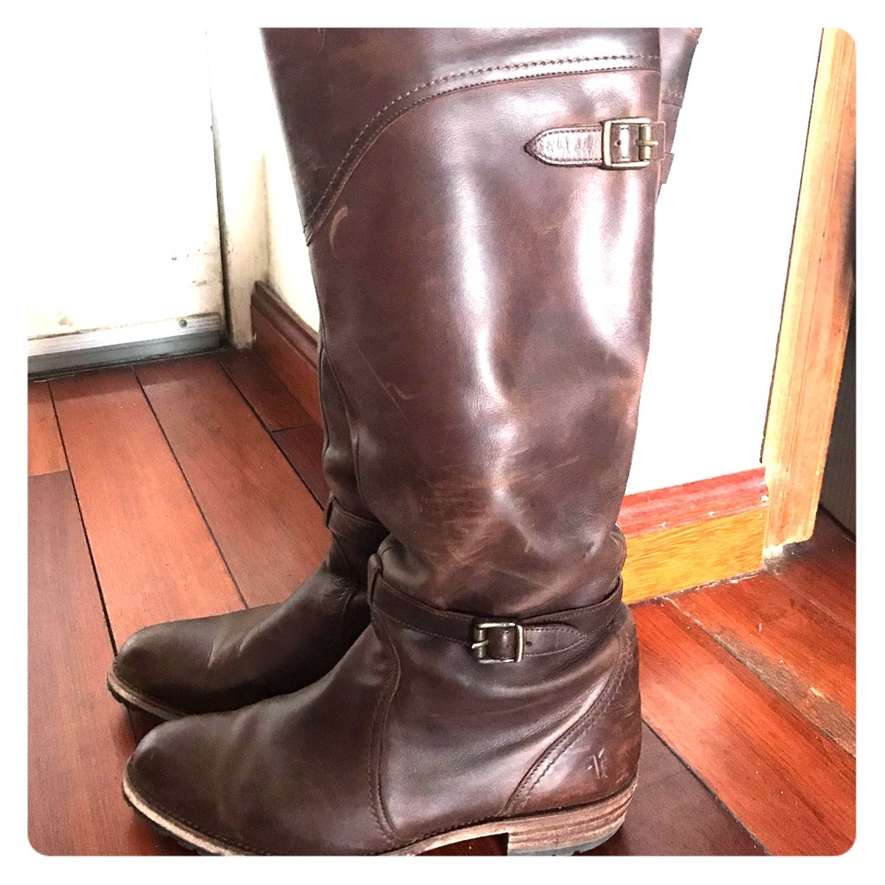 Frye Dorado Leather boots, size 9